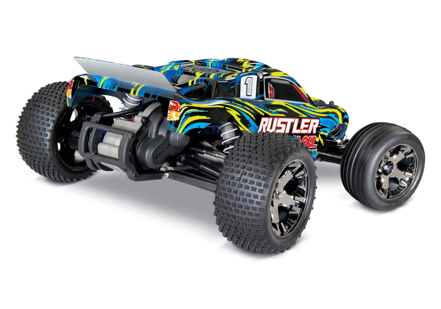 Traxxas 1/10 Rustler VXL 2WD RTR Brushless Stadium Truck