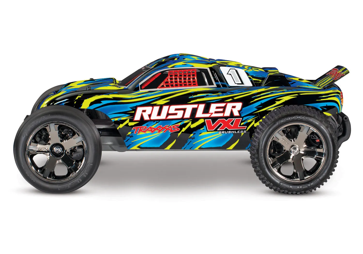 Traxxas 1/10 Rustler VXL 2WD RTR Brushless Stadium Truck