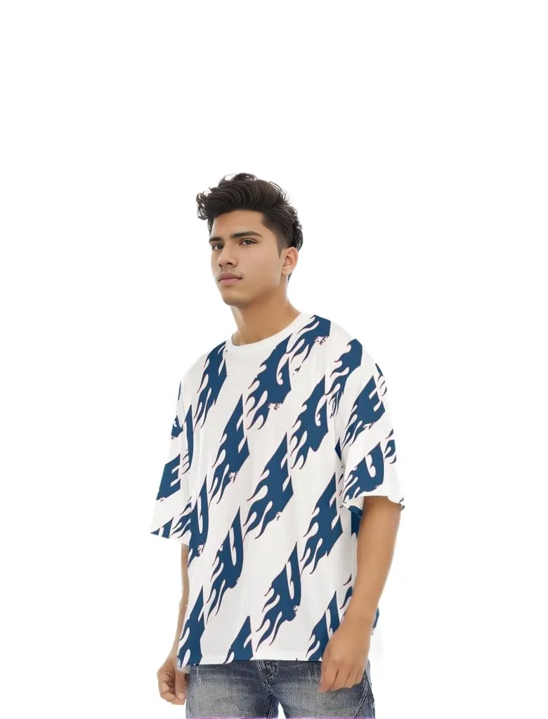 TSWG (Tough Smooth Well Groomed) Fuego Men's Loose T-shirt - Blue