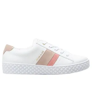 Volata Pink/Mocha | Leather sneakers