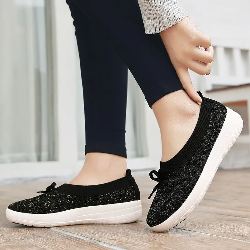Women's street pretty walking slip-on flat loafers