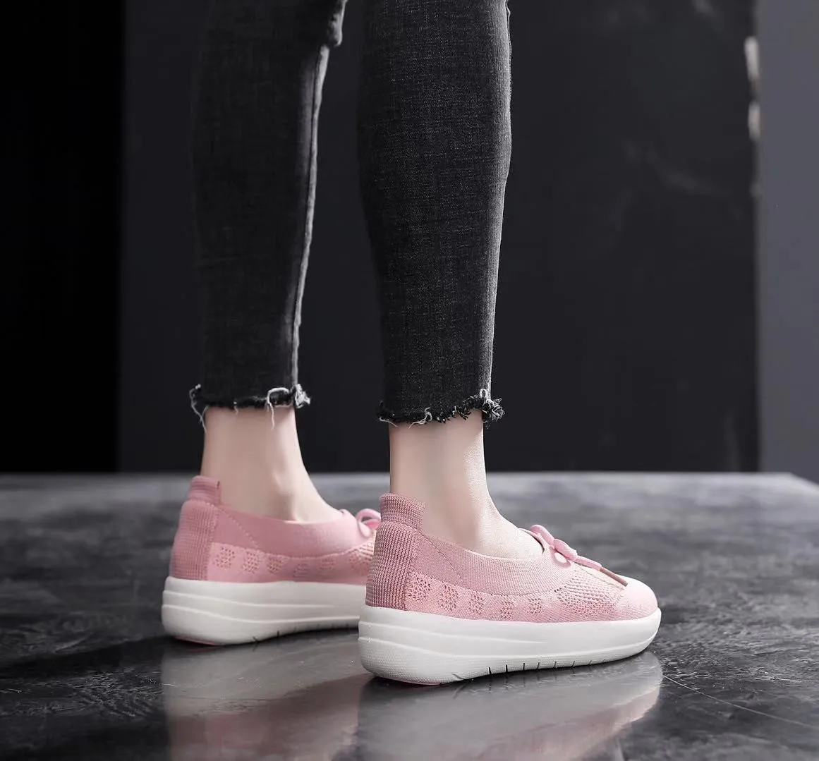 Women's street pretty walking slip-on flat loafers
