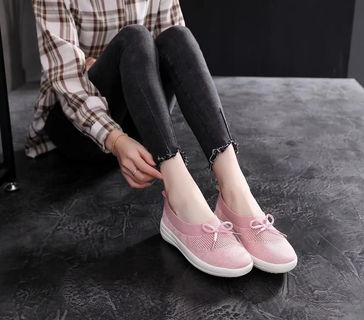 Women's street pretty walking slip-on flat loafers