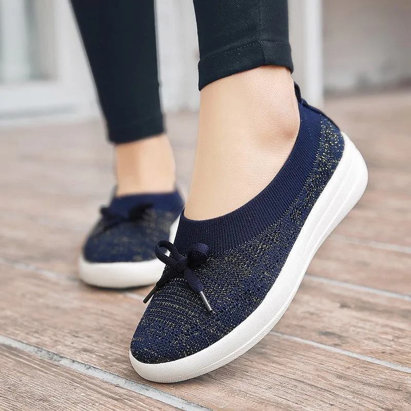 Women's street pretty walking slip-on flat loafers