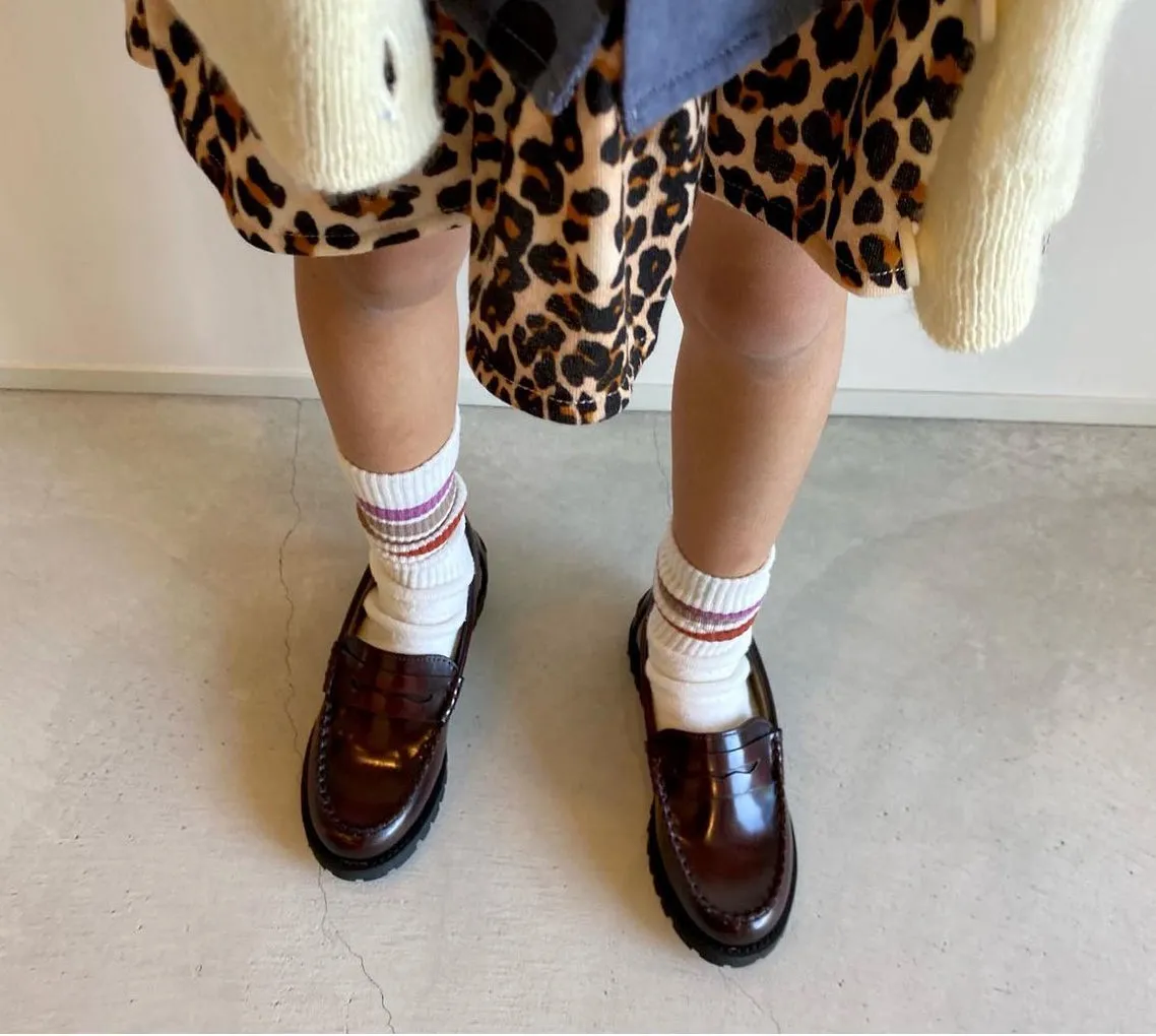 Young Soles Nicki Oxblood High Shine Loafer Leather Shoes